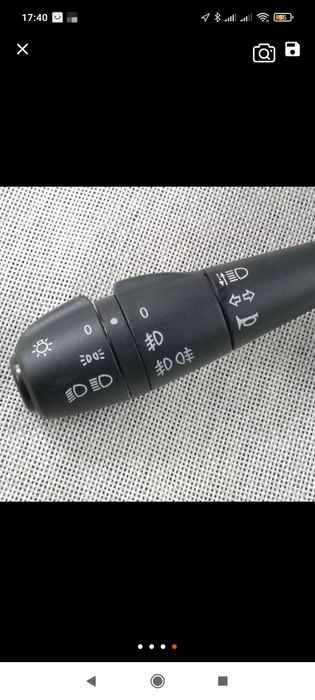 Переключатель света с ПТФ