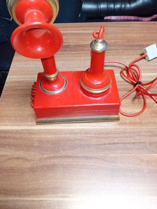 Телефон мраморен, .Телефон домашен ретро