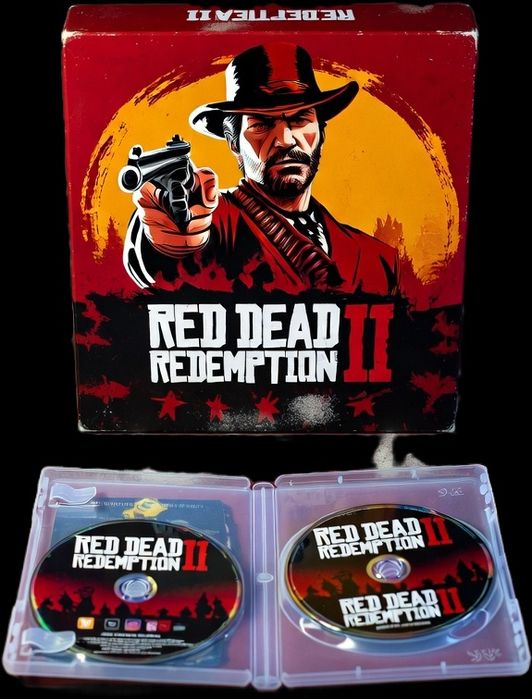 Буу диск Red Dead Redemption 2