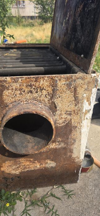 Печка с горелкой