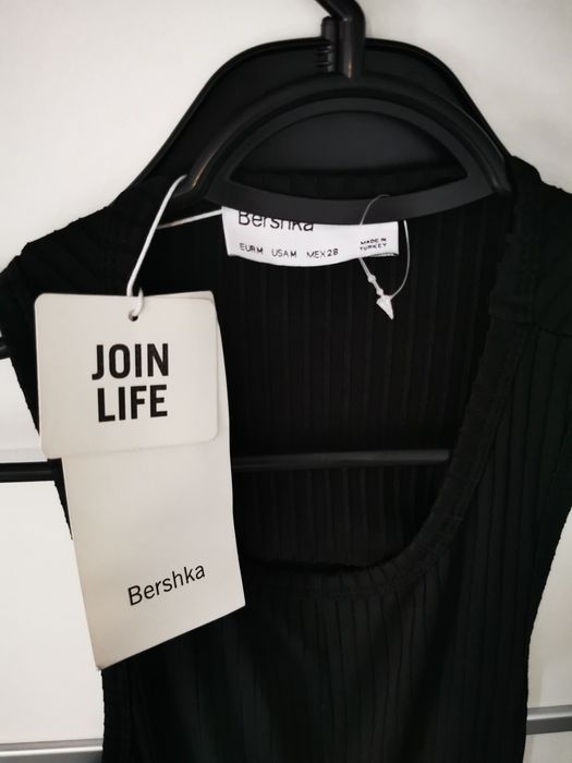 Salopetă neagra elegantă Bershka, M