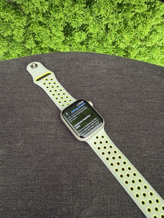 **ATS GSM**Apple Watch 7 45Mm/Baterie90%/Grad A/Fact+Gar 12 luni