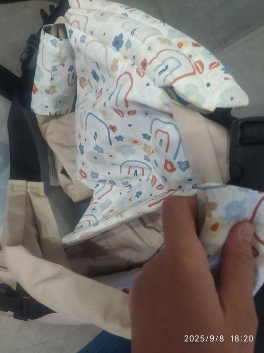 Эргорюкзак (слинг) с 2мес и до 1.5 лет