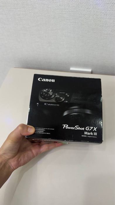 Canon G7 X MARK lll fatoparat sotiladi yengi