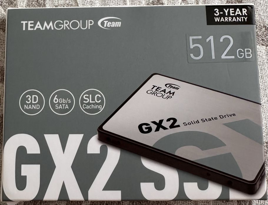 Продается GX2 SSD 512 gb TEAMGROUP