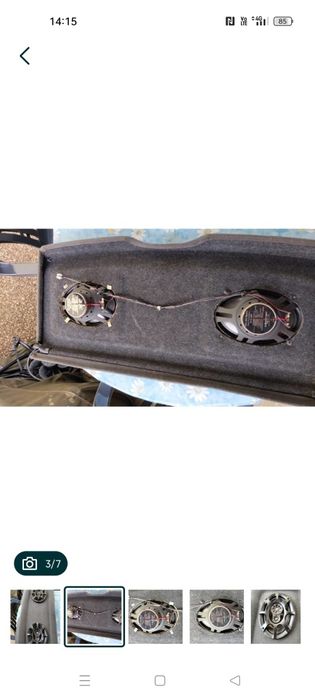 Polița Vw  Polo 6n sau 6n2 Cu Boxe Blaupunkt Mystic 55W Reali