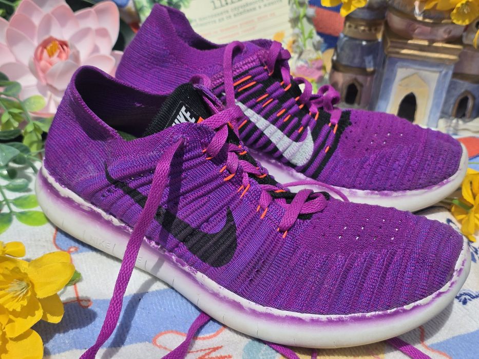 Nike Free Run лилави кецове