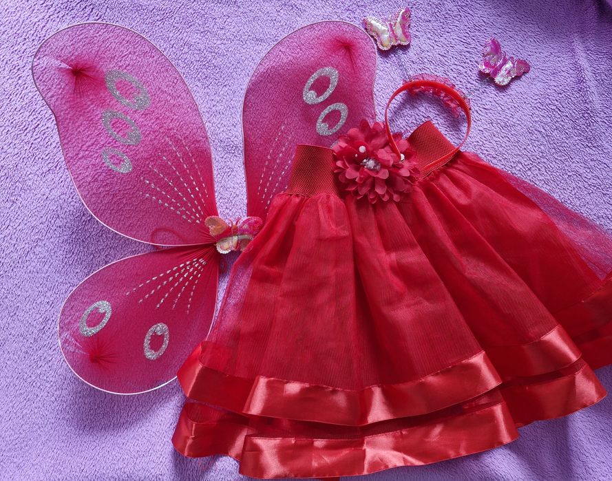 Новогодний костюм бабочки