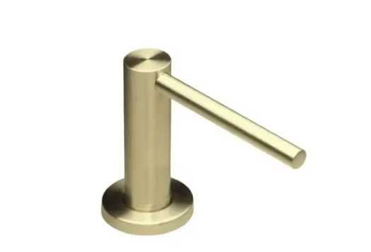 Brush gold смесител за кухня с издърпваща се глава - Модел 9600 златно