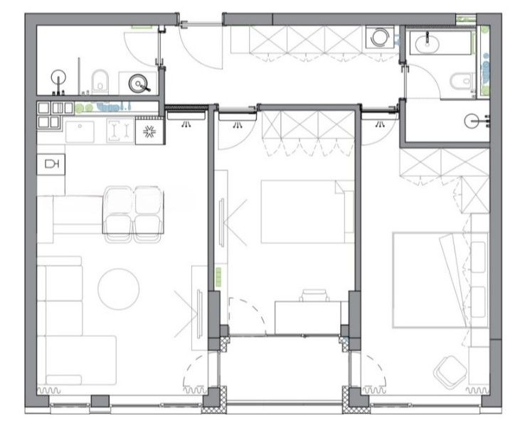 Продава се Тристаен апартамент в София, Банишора - 95 кв.м за 2295 €/кв.м - Снимка #6