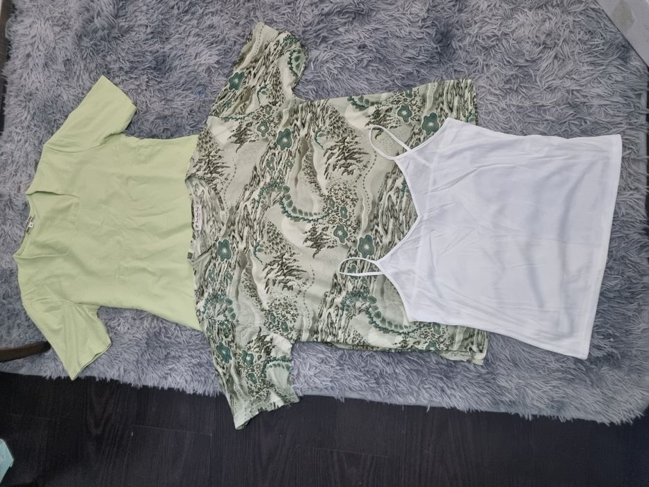 Lot 9 bluze / tricouri damă XL