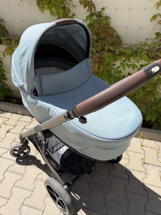 Cybex Balios S Lux 2025 3в1 в цвят Stormy blue
