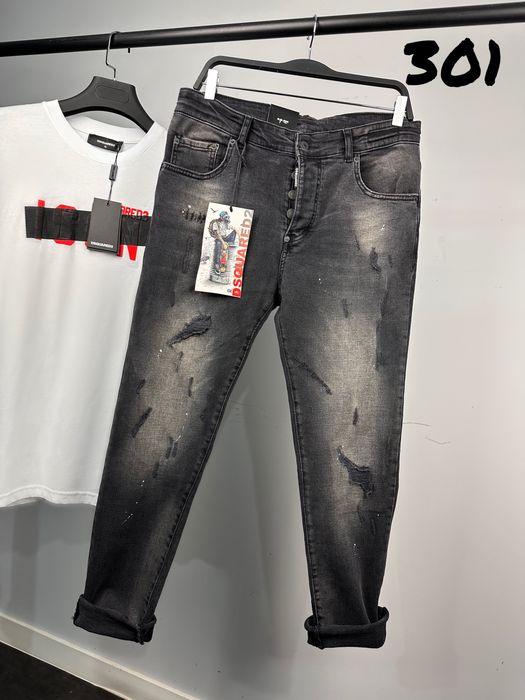 Dsquared мъжки черни дънки