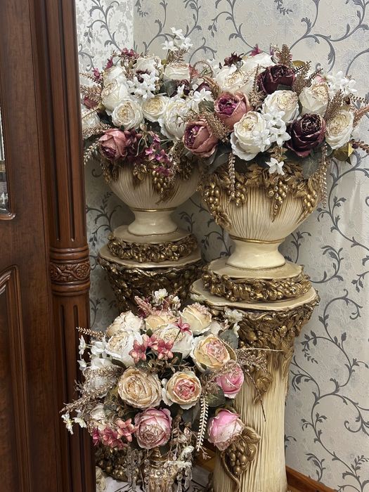 Zal uchun dekorativ gullar