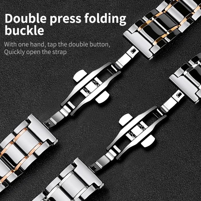 CERAMIC Керамична каишка за Huawei Watch/Samsung/Garmin/Xiaomi/Apple