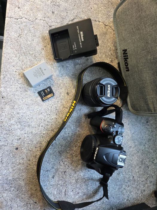 Nikon D3500 + 18-55mm VR