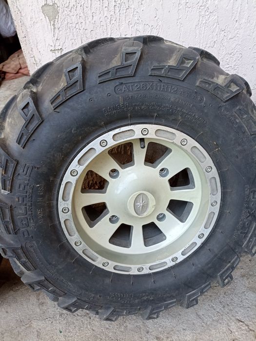 Резина с дисками на квадроцикл