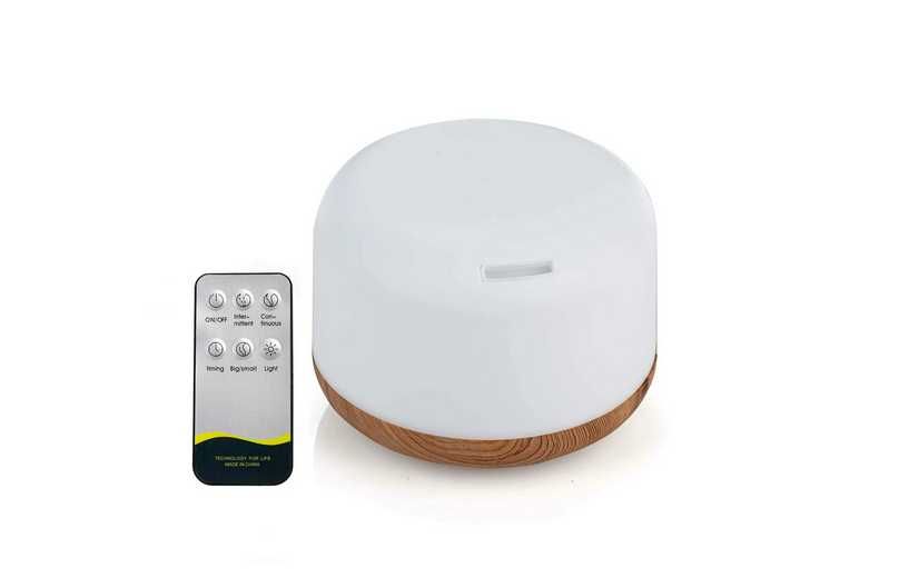 Нов Смарт Ултразвуков Арома Дифузер LED Лампа 2 в 1 With AI