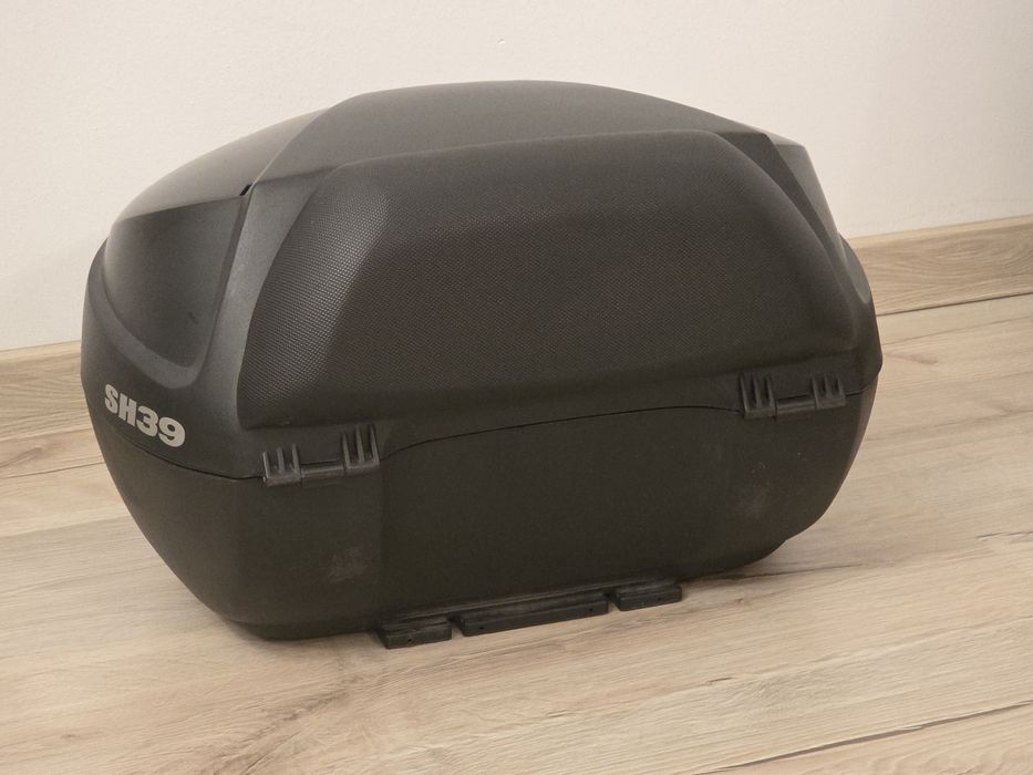 Top case Shad SH39 + spătar + kit prindere Vstrom 650 Gen3