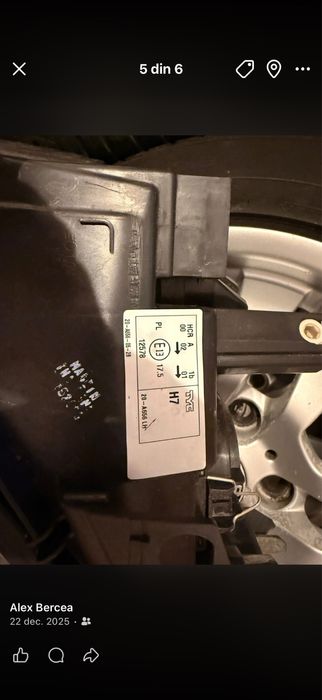 Vand schimb faruri BMW E90 noi halogen plus pleoape