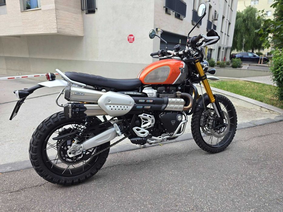 Triumph Scrambler 1200 XE Gold Line 2022 2450KM
