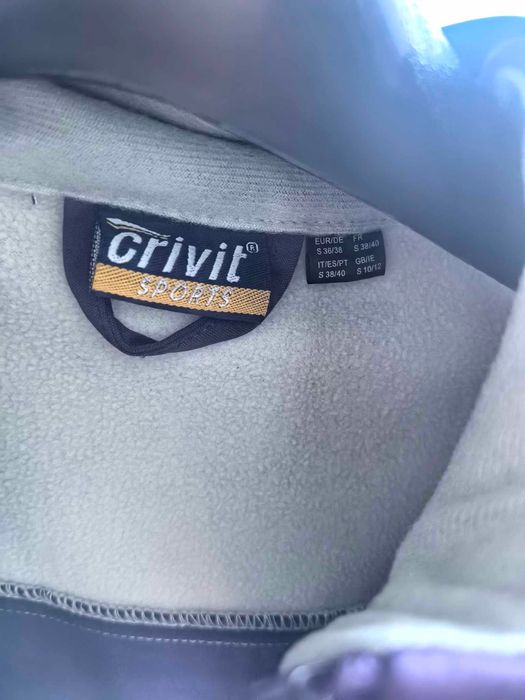 s 38 Crivit Active Връхно яке с полар, цвят лилаво