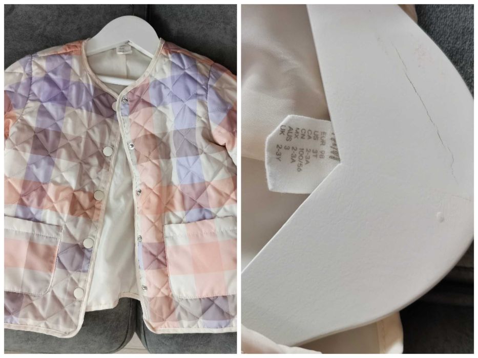 Якета за момиче р-ри от 98см до 110 см