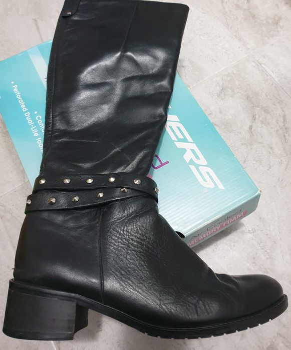 Cizme din piele naturala