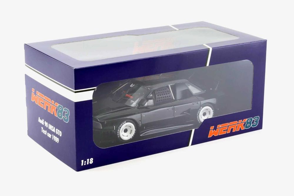 Macheta Audi IMSA GTO Test Car 1989 1:18 Werk83