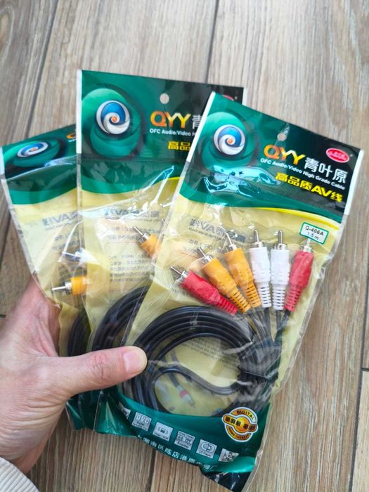 RCA кабель / тюльпан / колокольчики (качество)