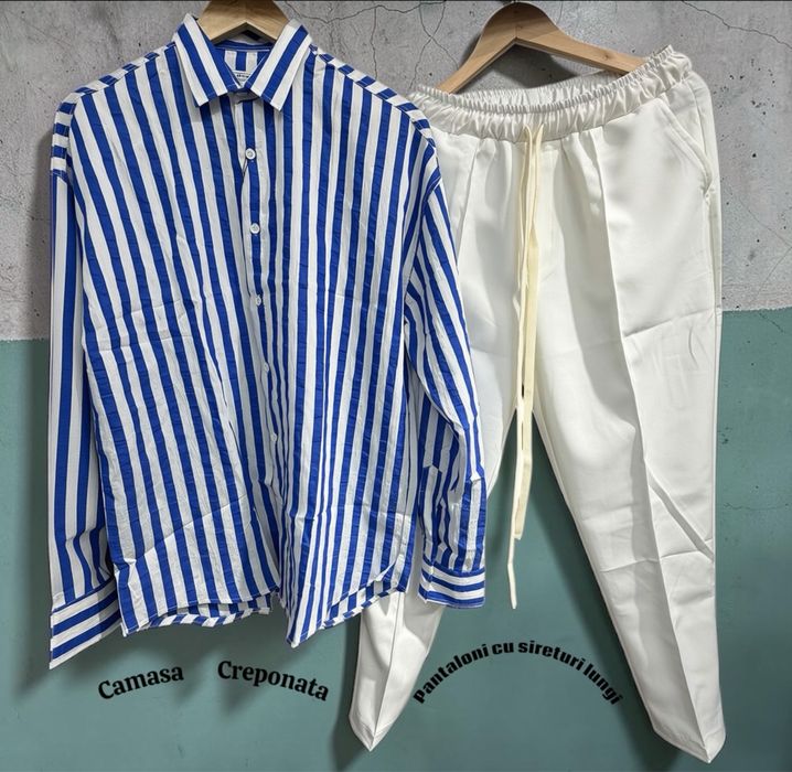 Camasi creponate Casual! Calitate premium!