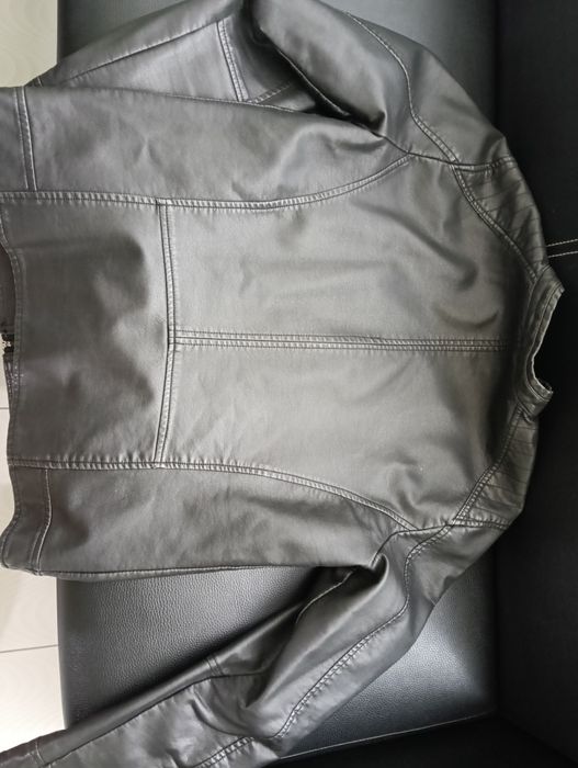 Geacă piele colins Jeans