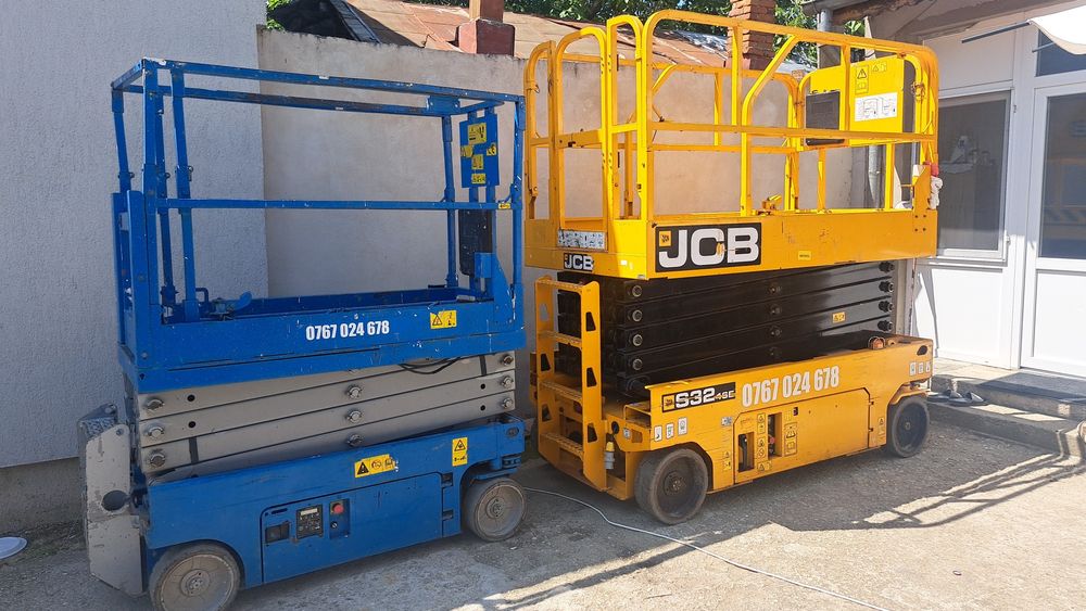 Închiriere Nacela Electrica tip foarfeca 8-14m ,Bucuresti Ilfov