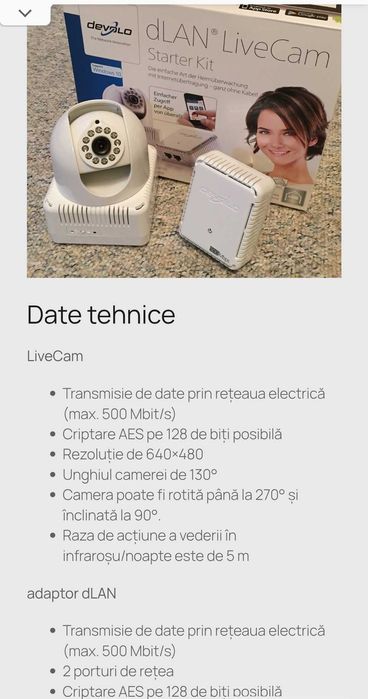 Camere de supraveghere profesionale Devolo german