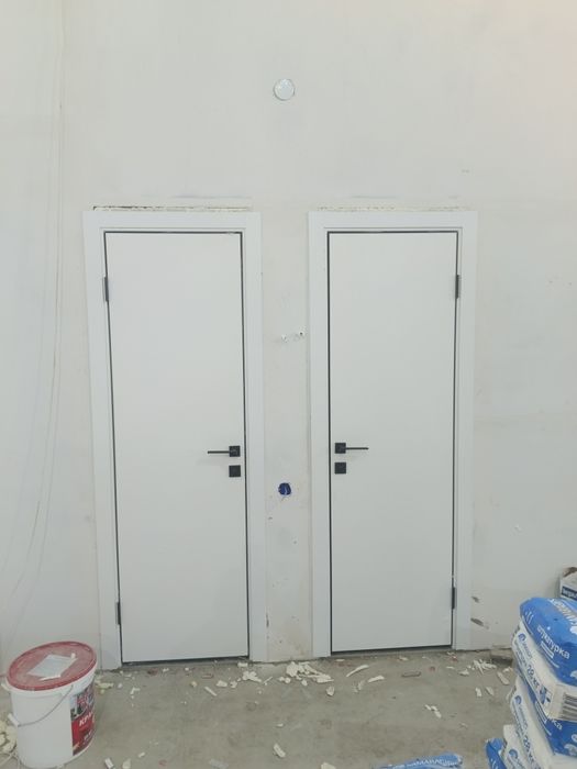 Есік орнату / Установка дверей