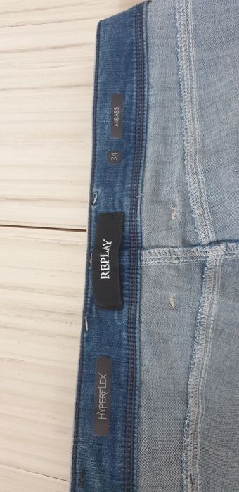 Replay Anbass Slim Fit Mens Size 34/32  ОРИГИНАЛ! Мъжки Дънки!