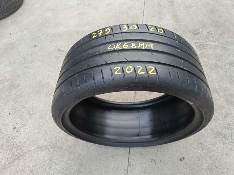 O anvelopa de vara 275 30 20 michelin pilot sport 4S profil 6,8 mm