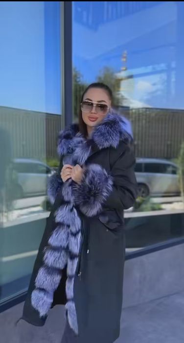 Парка чернобурка