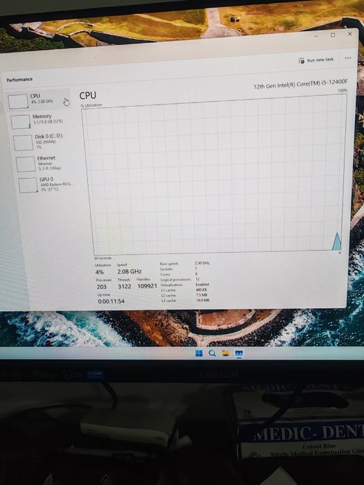 Pc gaming  black
