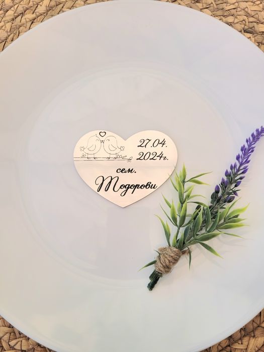 Подаръци за гости.Подаръчета за сватба, юбилей. Магнитчета.