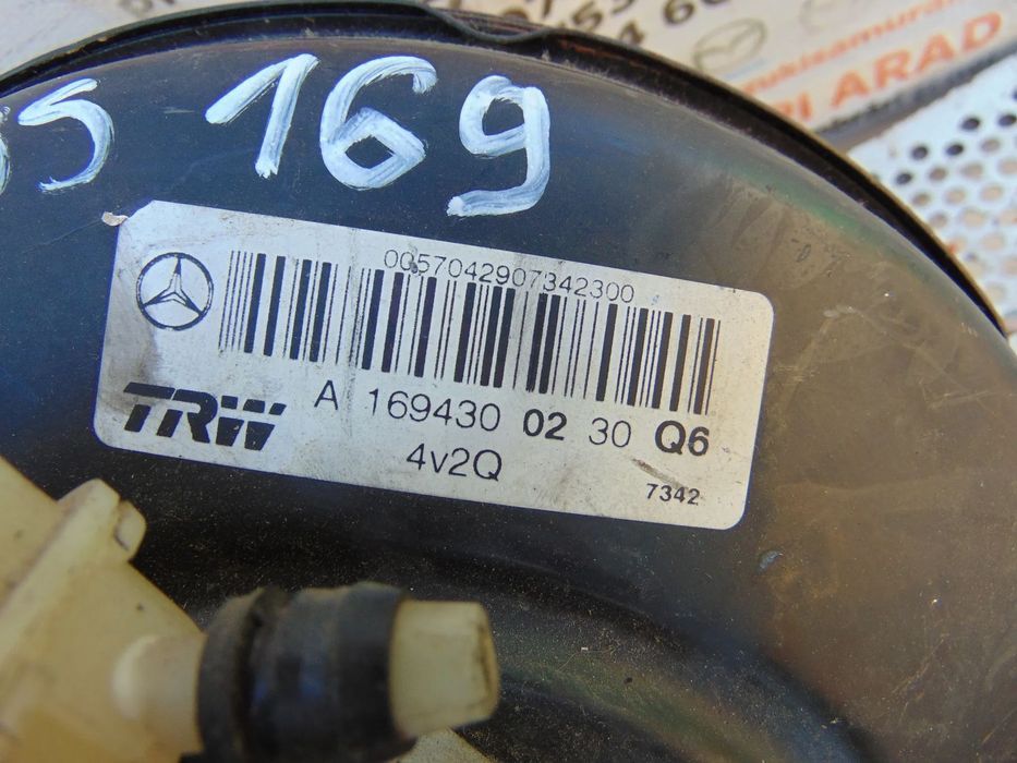 Tulumba Servofrana Mercedes A Class w169 B Class w245 pompa frana cod a1694300230