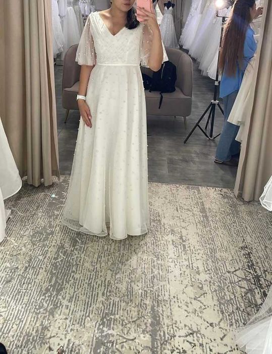 свадебное платье