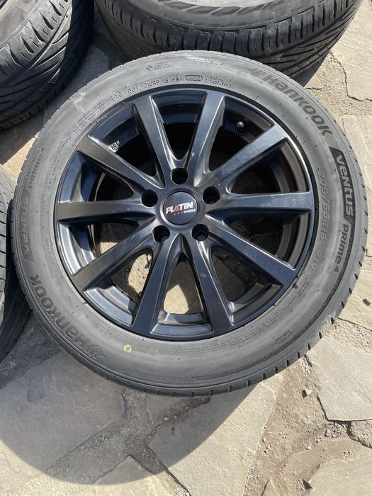 set jante aliaj 16 inch +anvelope vara