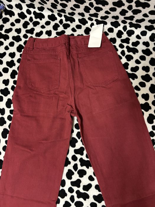 Штаны новые красные