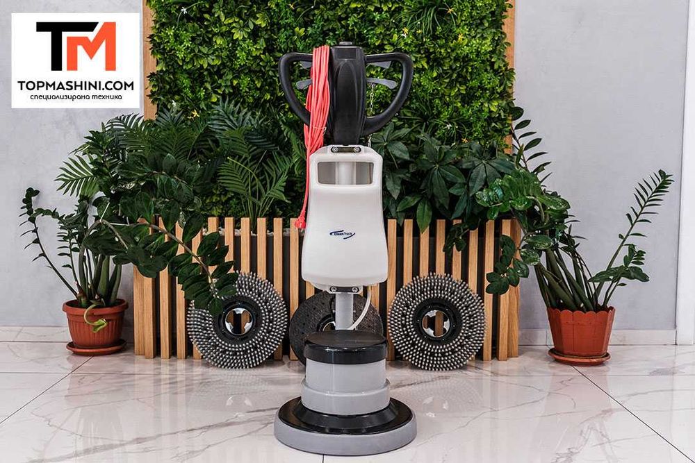 Машина за почистване на под еднодискова CleanTrack CT 17