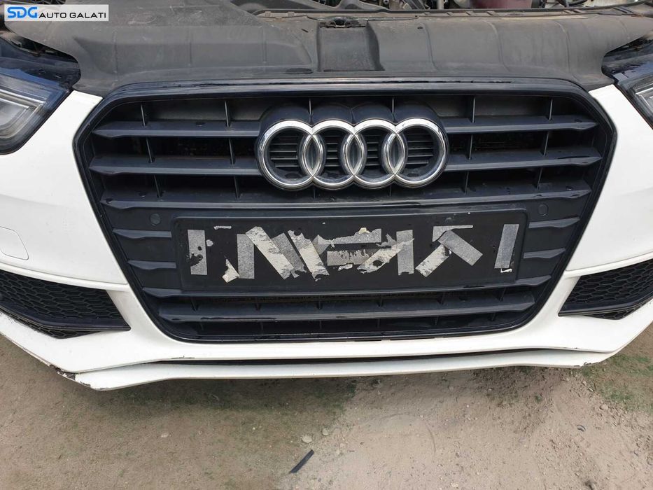 Grila cu Sigla Emblema de pe Bara Spoiler Fata Audi A4 B8 B8.5 Sline S-line Facelift 2012 - 2016 [C5434]