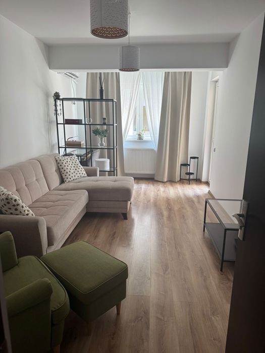 De închiriat – Apartament 2 camere, 55 mp, Popești-Leordeni – 500 €/lună