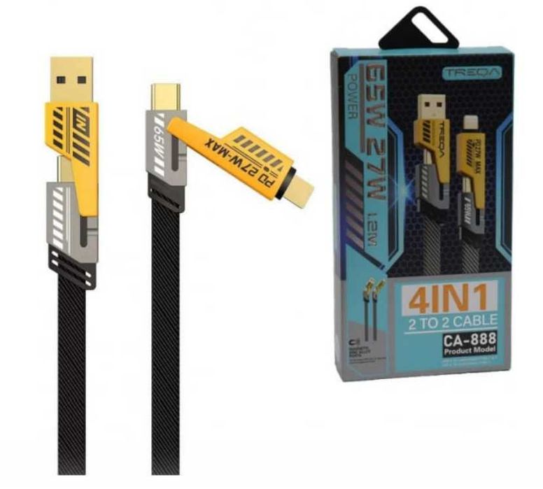 Cablu Incarcare Rapida 4 in 1, USB – Type-C