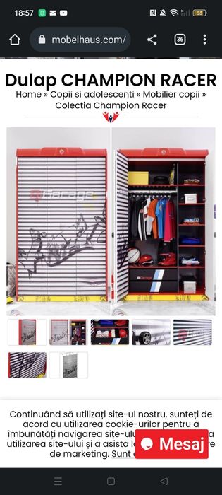 dullap garaj colecția CHAMPION RACER