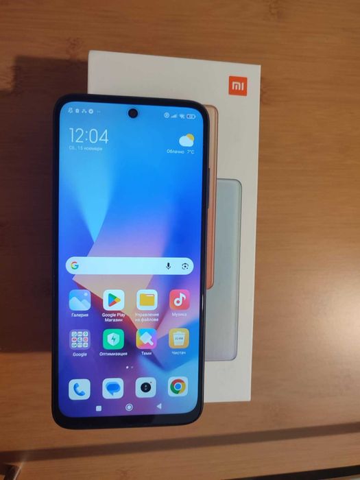 НОВ мобилен телефон Redmi 10 128 GB 6GB цвят графит